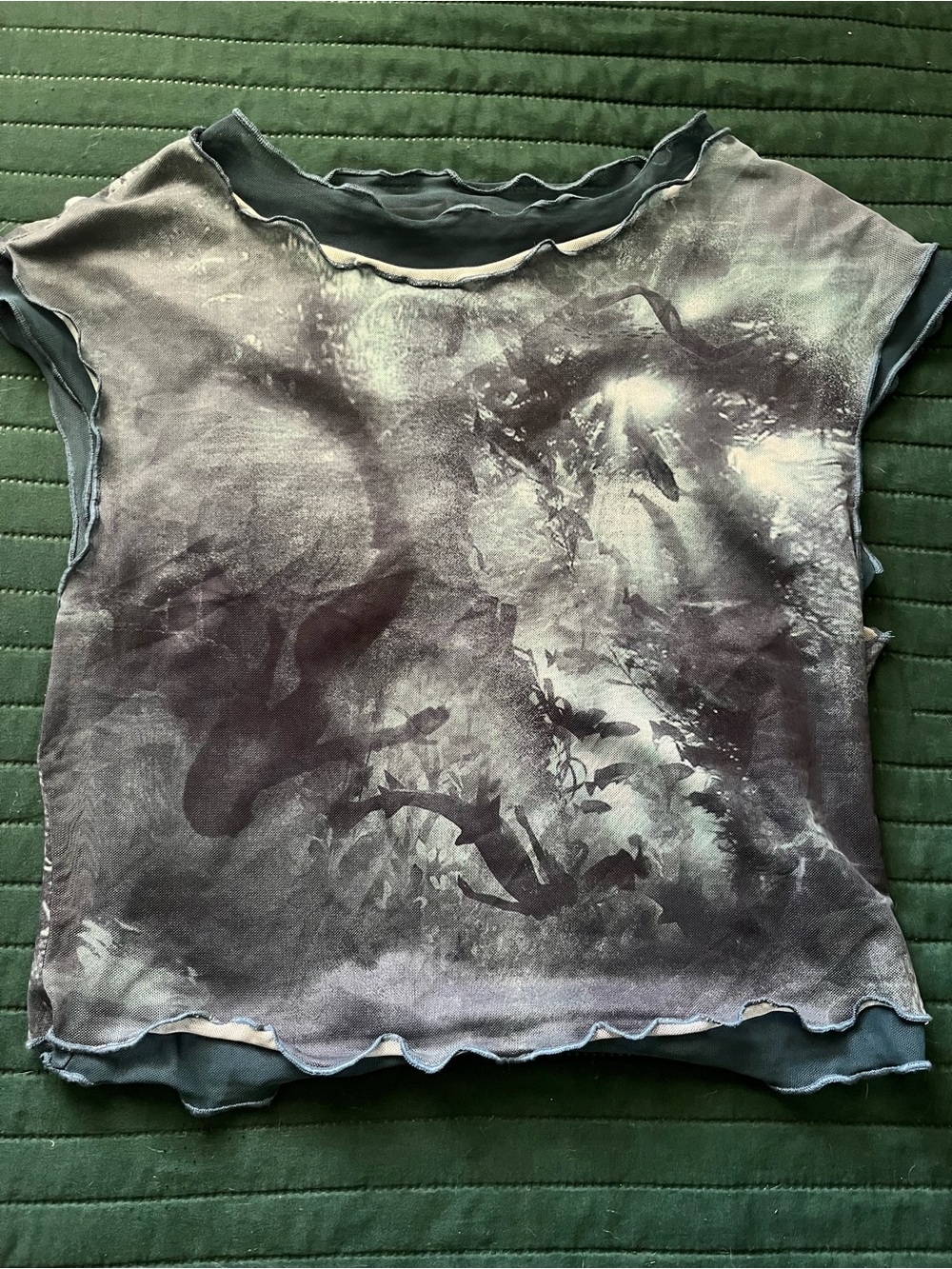 Cider Mesh Mermaid Top